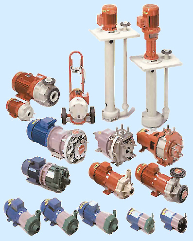 pompe centrifughe per prodotti aggressivi